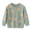 Happy Bloom Sage Sweat Set