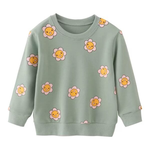 Happy Bloom Sage Sweat Set