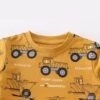 Little Builder Cotton Sweatshirt – Mustard