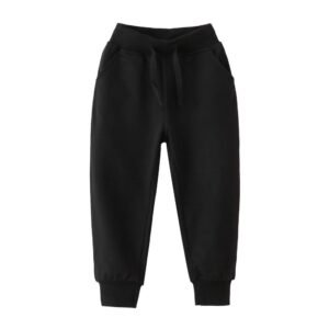 Classic Cotton Joggers - Black