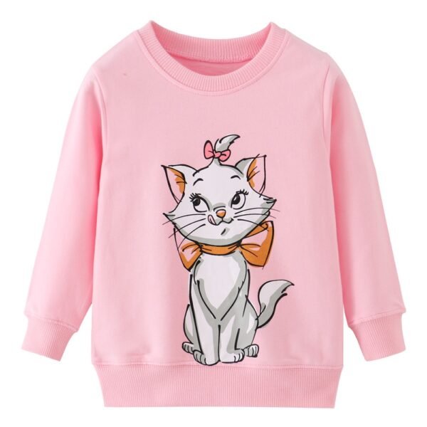 IMG_7931 Pretty Kitty Cotton Sweatshirt – Blush Pink