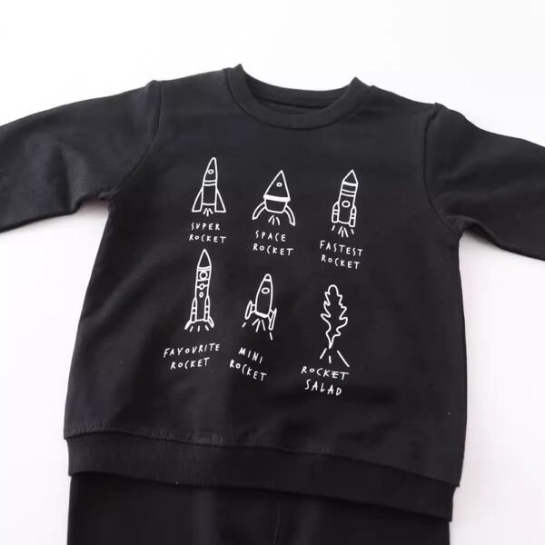 IMG_7936 Rocket Explorer Cotton Sweatshirt – Black