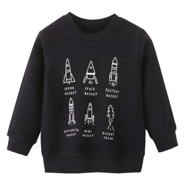IMG_7937 Rocket Explorer Cotton Sweatshirt – Black