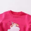 IMG_7942 Rainbow Dream Cotton Sweatshirt – Pink