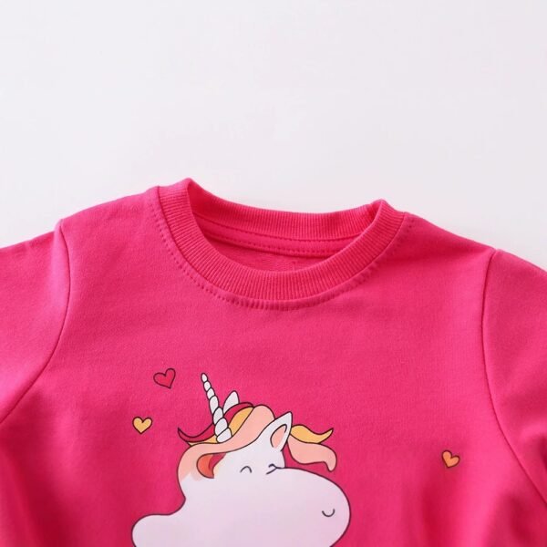 IMG_7942 Rainbow Dream Cotton Sweatshirt – Pink