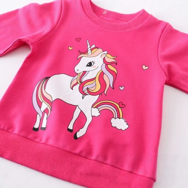 IMG_7943 Rainbow Dream Cotton Sweatshirt – Pink