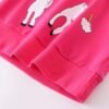 IMG_7947 Rainbow Dream Cotton Sweatshirt – Pink