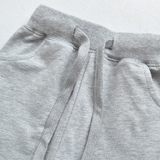 IMG_7948 Classic Cotton Joggers – Light Grey